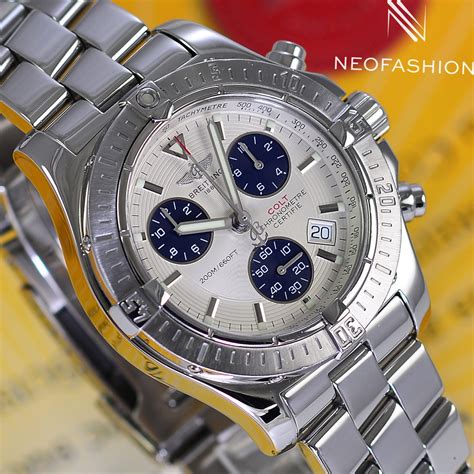 breitling chrono colt quartz watch a73380|Breitling colt a73380.